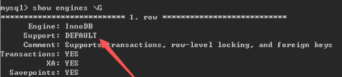 怎么查看mysql的存储引擎