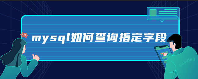 mysql如何查询指定字段