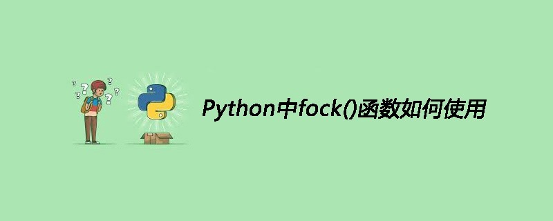 Python中fock()函数如何使用