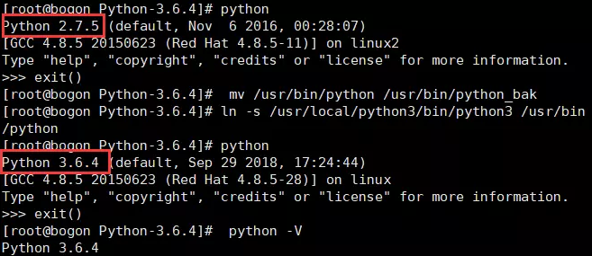 linux如何升级python